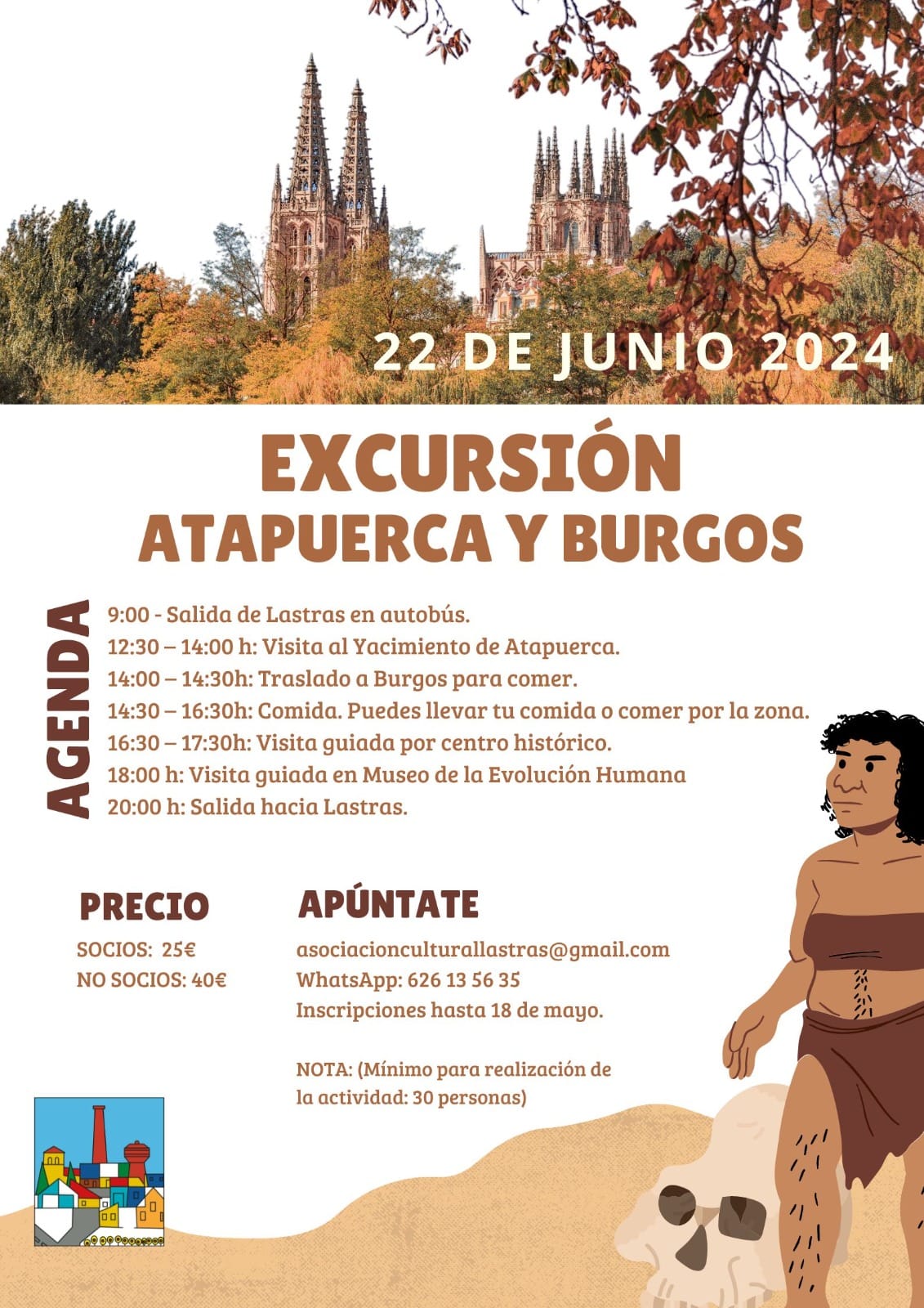 Excursión Atapuerca-Burgos Asociación Cultural Lastras