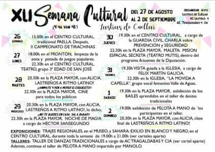 semana cultural 2018